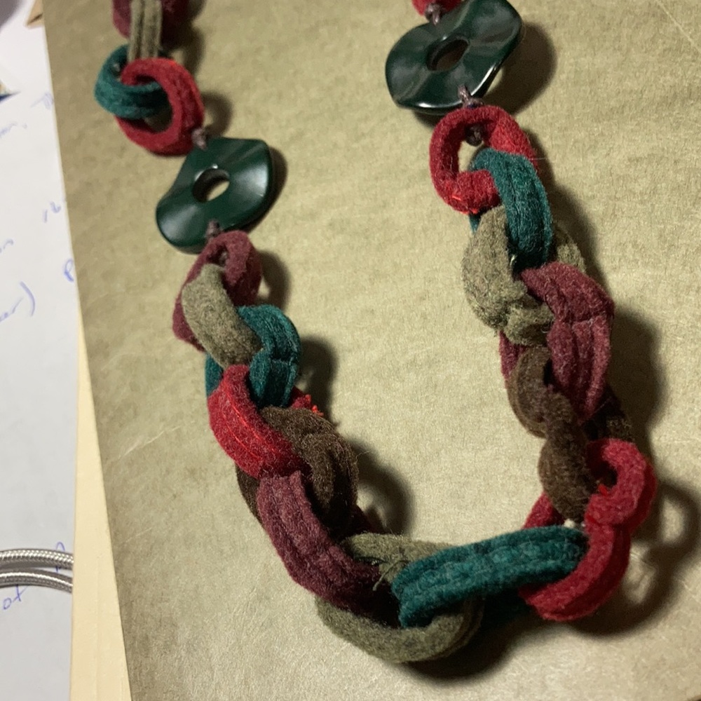 Felt Necklace